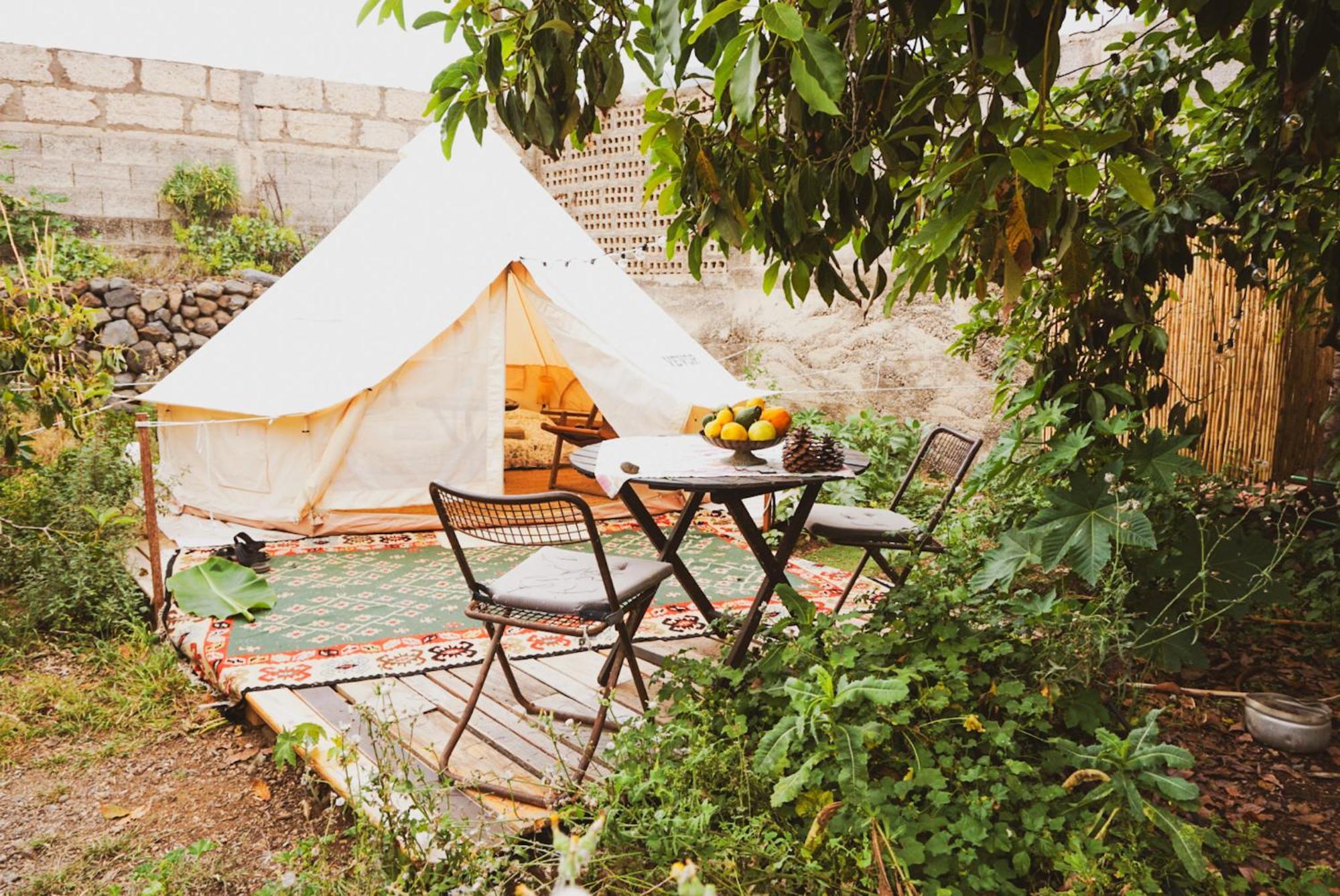 Hotel Yurt In Avocado Garden Güimar Exteriér fotografie